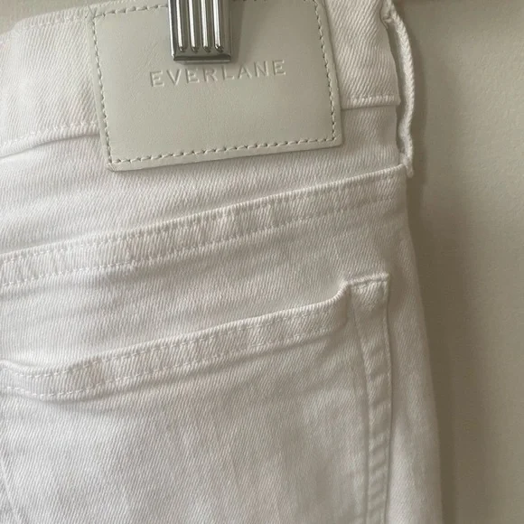Everlane White Skinny Jeans High-Waisted - Picture 5 of 8